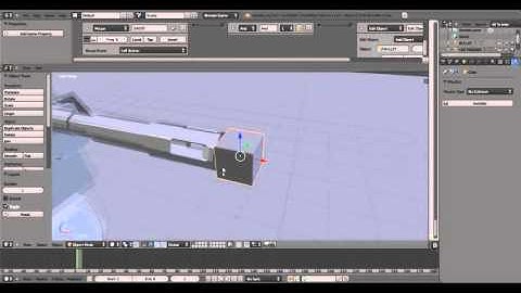 make FPS Game in Blender part 6