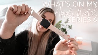 WHAT'S ON MY APPLE WATCH SERIES 6 | Apps for Health, Fitness and Productivity