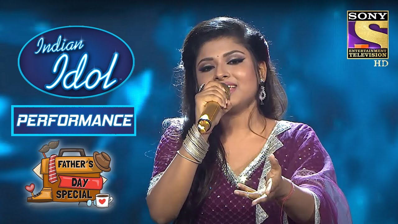 Arunita  Soothing Performance    Impress  Indian Idol Season 12  Fathers Day Special