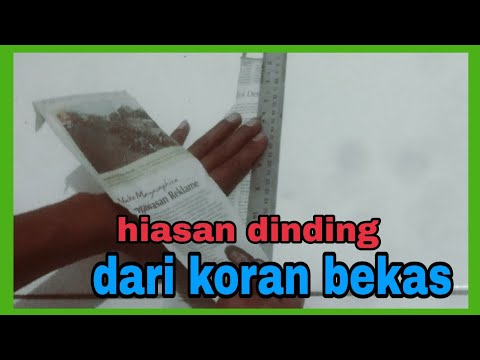 hiasan-dinding-sederhana-dari-koran-bekas-/-kerajinan-tangan