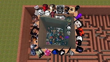 Too Much Nico Nextbots and Nextbots in the Maze | Gmod