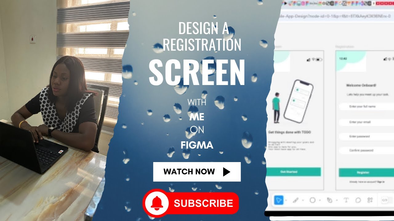 Design a mobile app on Figma with me - YouTube