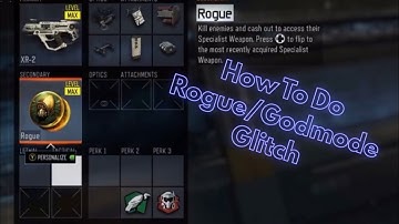 How To Get Rogue/Godmode In Black Ops 3 (2023)