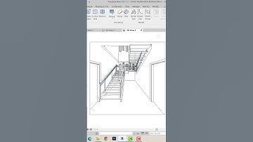 How to make dog legged staircase in Revit #autocadarchitecture #autodesk #tipsandtricks #shortcuts