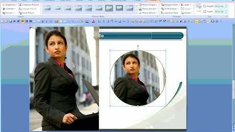 PowerPoint 2007 Picture Formatting Part 2