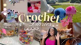 Crochet Diaries | Crocheting, Yarn Shopping & Packing Orders