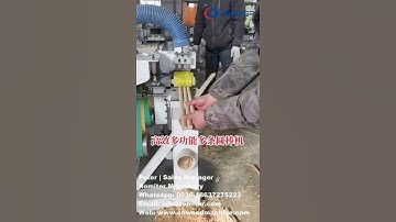 Automatic Wooden Round Bar Handle Making Machine for Mop Handle or Broom Handle