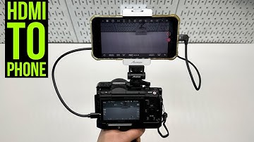 HDMI to Phone Adapter. Accsoon SeeMo. (1080p Capture Card. Monitoring, Recording, Live Streaming)