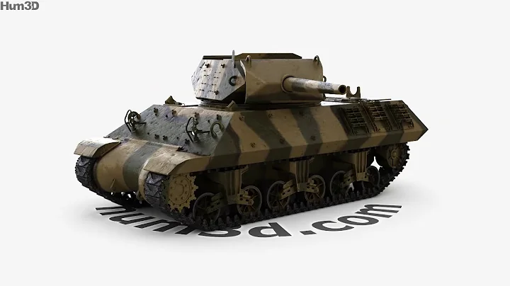 M10 Wolverine Tank Destroyer 3D model by 3DModels.org