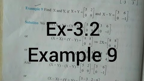 Class 12th ||chapter 3 ,ex-3.2|| Example 9||ncert maths||#N.S study