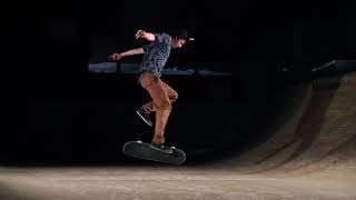 Johny GIGER nollie full cab casper flip (nollie beta flip) IN SLOW MOTION