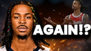 Ja Morant Gun Gesture Towards Warriors Bench! He did it again! #nba