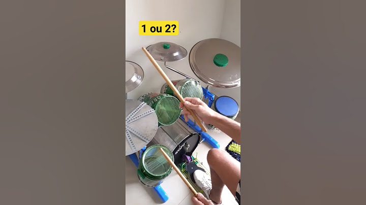Testando os pratos da minha bateria de lata - Fábrica do Barulho
