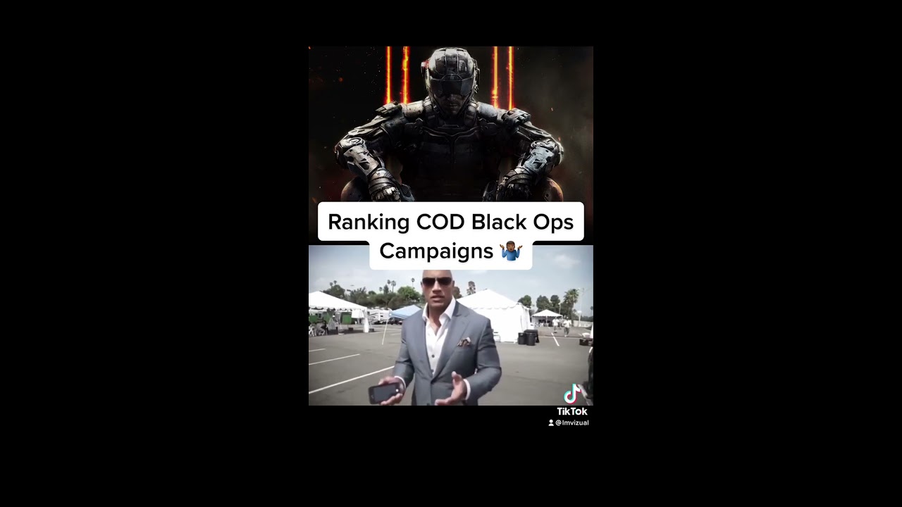 Ranking COD Black Ops Campaign Edition 