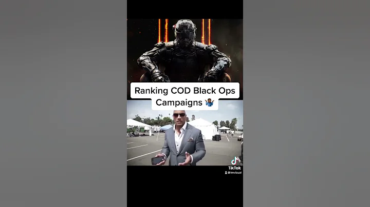 Ranking COD Black Ops (Campaign Edition)