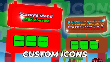 New Customization for Booth Text in Pls Donate 💸