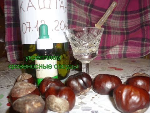 Каштан конский-для здоровья сосудов - YouTube