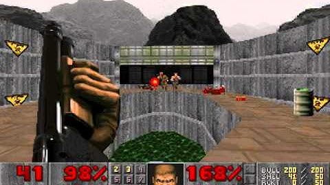 DOSBOX DOOM E1M3 둠 1-3 (General Midi)