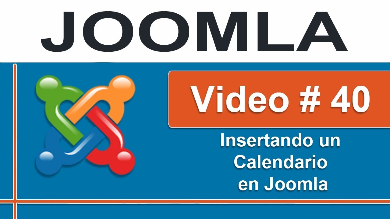 Insertando un Calendarios de eventos en Joomla Parte 1 YouTube