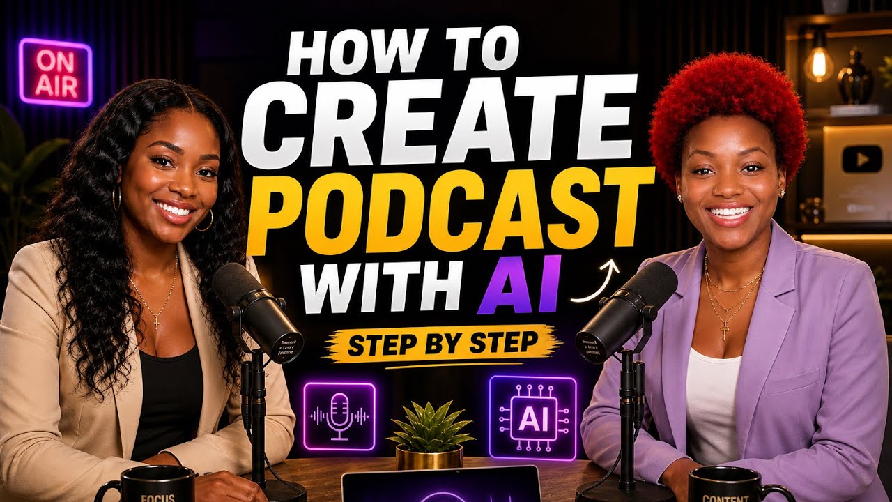 How To Create a Podcast with AI (Step-by-Step Beginner Guide 🎙️) - YouTube