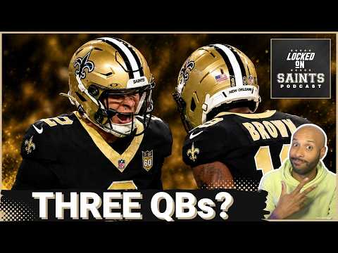 SMART: Why New Orleans Saints Were Right To Keep 3 Quarterbacks As QB2 Question Remains Unanswered