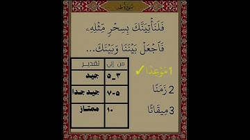 (لاإله إلى الله)اختبر حفظك لأيه طه…من هو القارئ؟