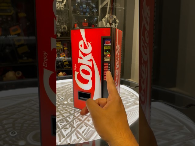 Coca-Cola Automat Zahnstocher Spender Klein