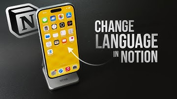 Can You Change Language on Notion iPhone (explained)