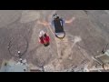 Nine front flips from a 1000 foot tower