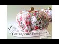 DIY Cottagecore Pumpkins