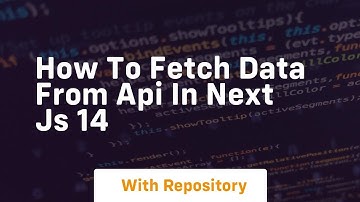 how to fetch data from api in next js 14