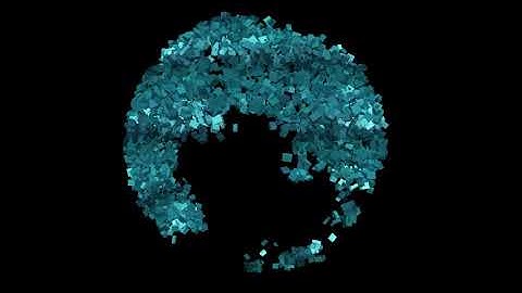 3D motion graphics - use a map to create motion graphics in maya.