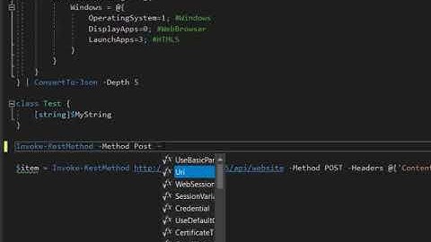 PowerShell Language Service Protocol Extension in Visual Studio