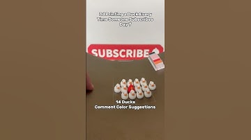 Day 7 of 3d Printing a Duck for Every Subscriber