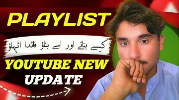 How To Create YouTube Playlist Playlist kesy banaye 2024)Mn🤔