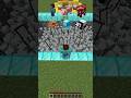 Who will survive the 100 Vindicators? #minecraft #shorts #minecraftshorts
