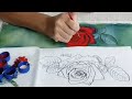 Curso de Pintura de Rosas
