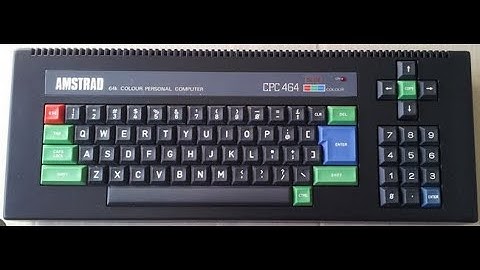 Retroarch: Amstrad CPC Computer Emulation