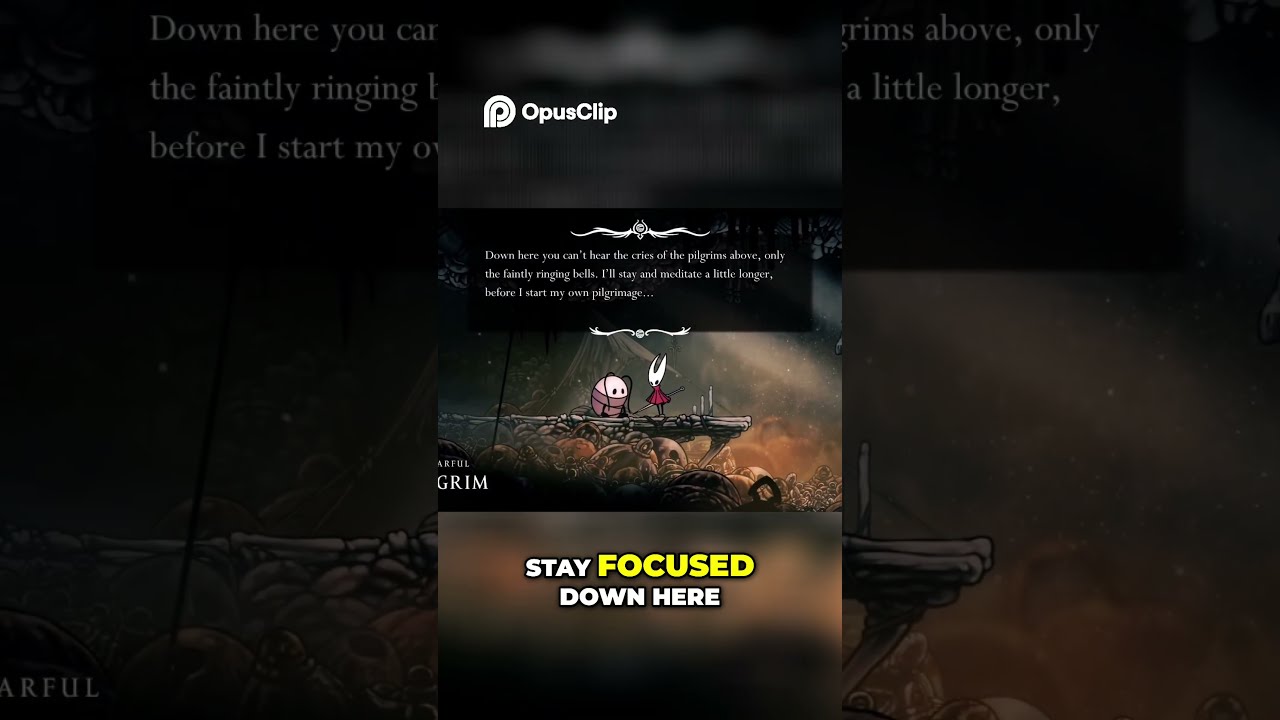 Gotta Make Sure To Focus Hollowknight Hollowknightsilksong Silksong