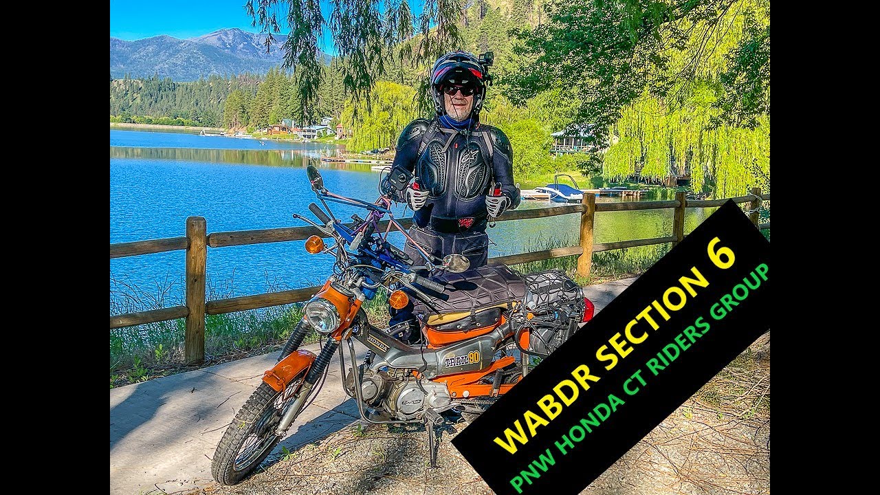 PNW Honda CT riders group take on the Washington State Backcountry ...
