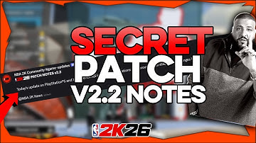 NBA 2K26 ALL NEW PATCH v2.2 OFFICIAL PATCH NOTES!! UNLIMITED DOUBLE REP GLITCH SAY GOODBYE!!!