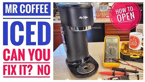Mr coffee iced coffee maker leaking from bottom