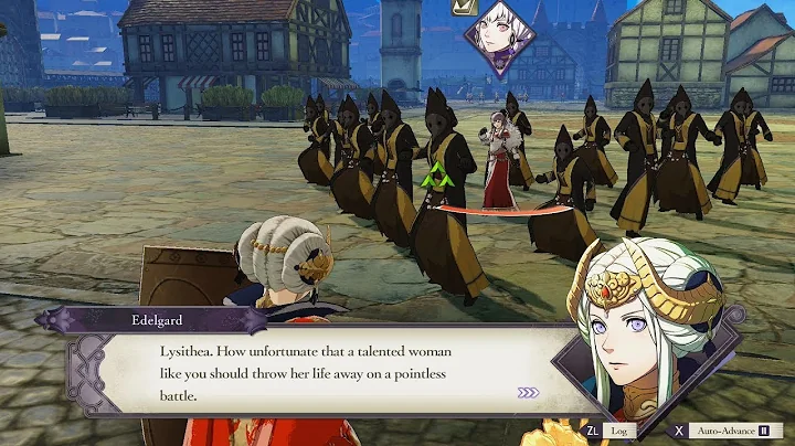 Fire Emblem: Three Houses - Edelgard Vs Lysithea Unique Dialogue At Derdriu