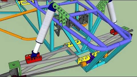 Sketchup dune buggy animation
