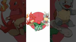 Regional Forms Of Kanto Starters | #shortvideo #shorts #youtubeshorts