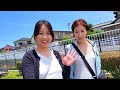 【ノーブラ】ママ友と一緒に歩いてみたよ♡【人妻の日常】