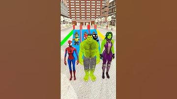 Hulk and Spider-Girl with She-Hulk Sent Back Lil Superhero to the Slide! | Marvel Animation