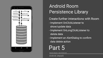 Android Room Database Tutorial - 2020 - P5: AlertDialog & ClickListener - (MVVM/MVC) Kotlin - German