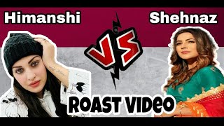 Himanshi Khurana And Shehnaz Gill Exposed Agg Bot Ae Aunty Aunty Harsimran Kaur