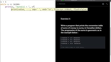 Python Exercises - Beginner Series - Exercise 2